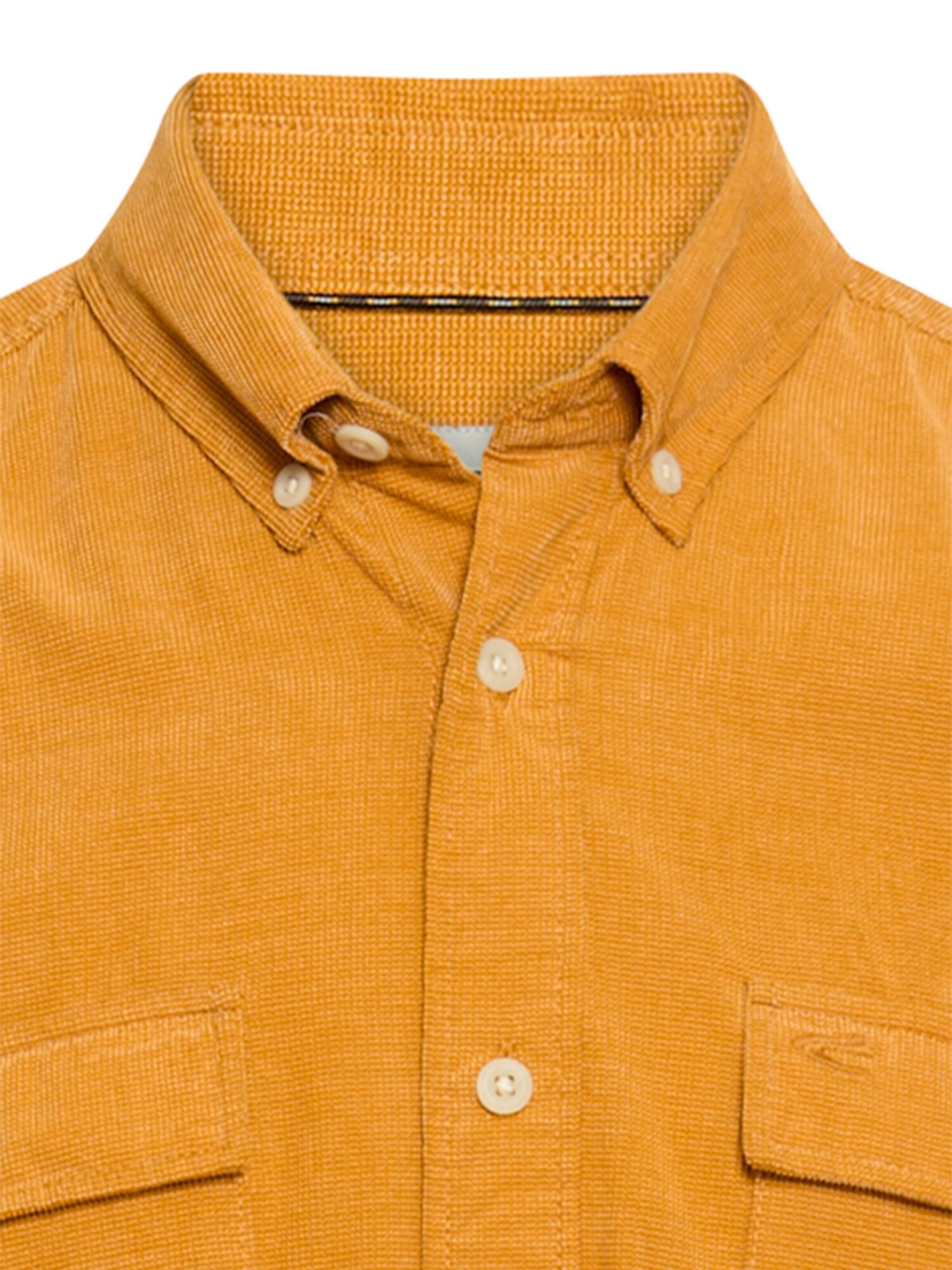 CAMEL ACTIVE Regular fit Button Up Shirt in Yellow