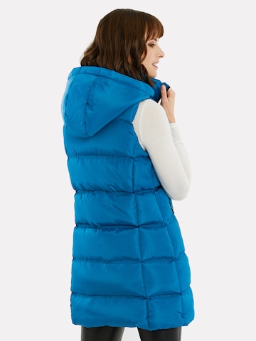 Gilet 'Vinyard' di Threadbare in blu