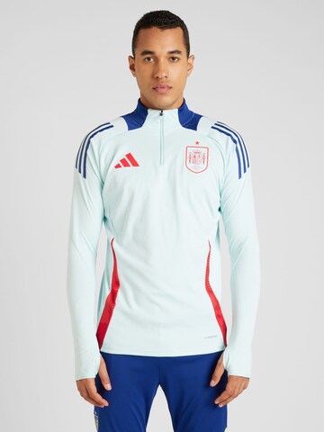 Veste de sport 'Spanien Tiro 24' ADIDAS PERFORMANCE en bleu : devant