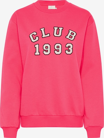 Kaffe Sweatshirt 'Viola' i pink: forside