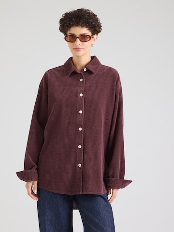 AMERICAN VINTAGE - Blusa 'PADOW' em vermelho: frente