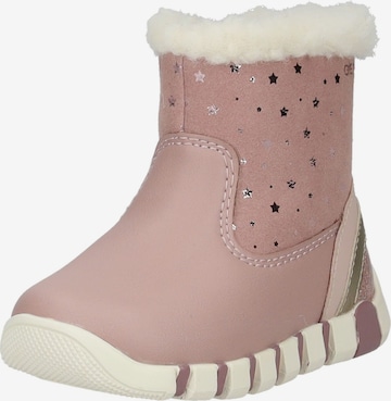 GEOX Stiefelette in Pink: Vorderseite