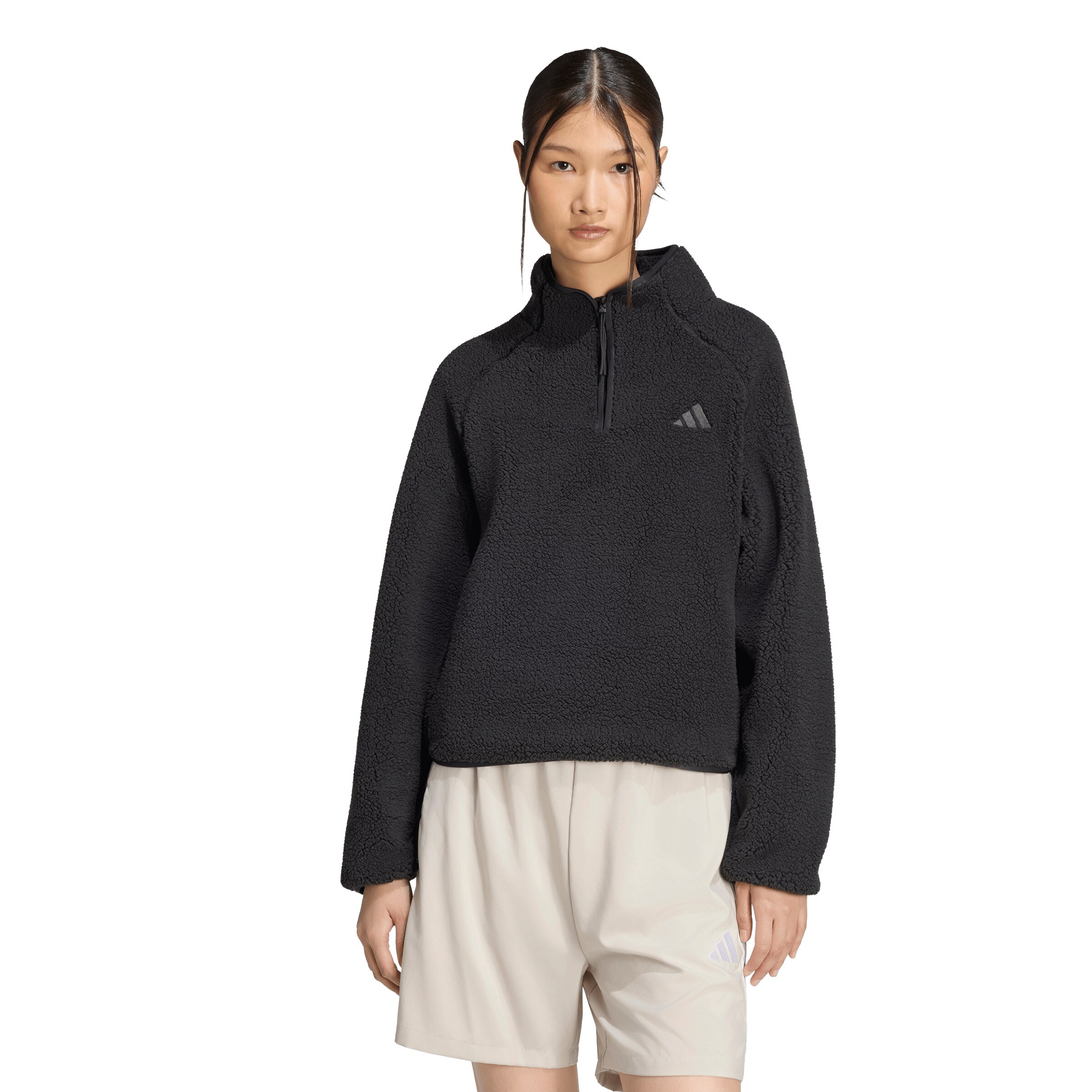 ADIDAS PERFORMANCE Sweter sportowy w kolorze czarny: przód