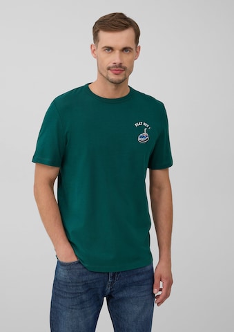 T-Shirt s.Oliver en vert : devant