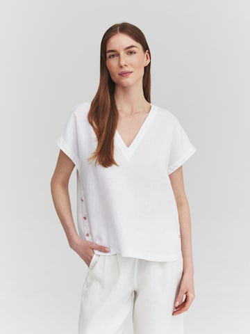 TATUUM Blouse 'Talen' in White: front