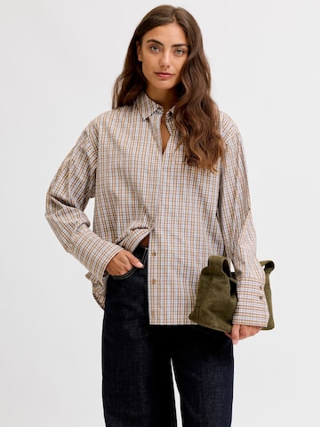 JJXX - Blusa 'JXCaro' en marrón: frente