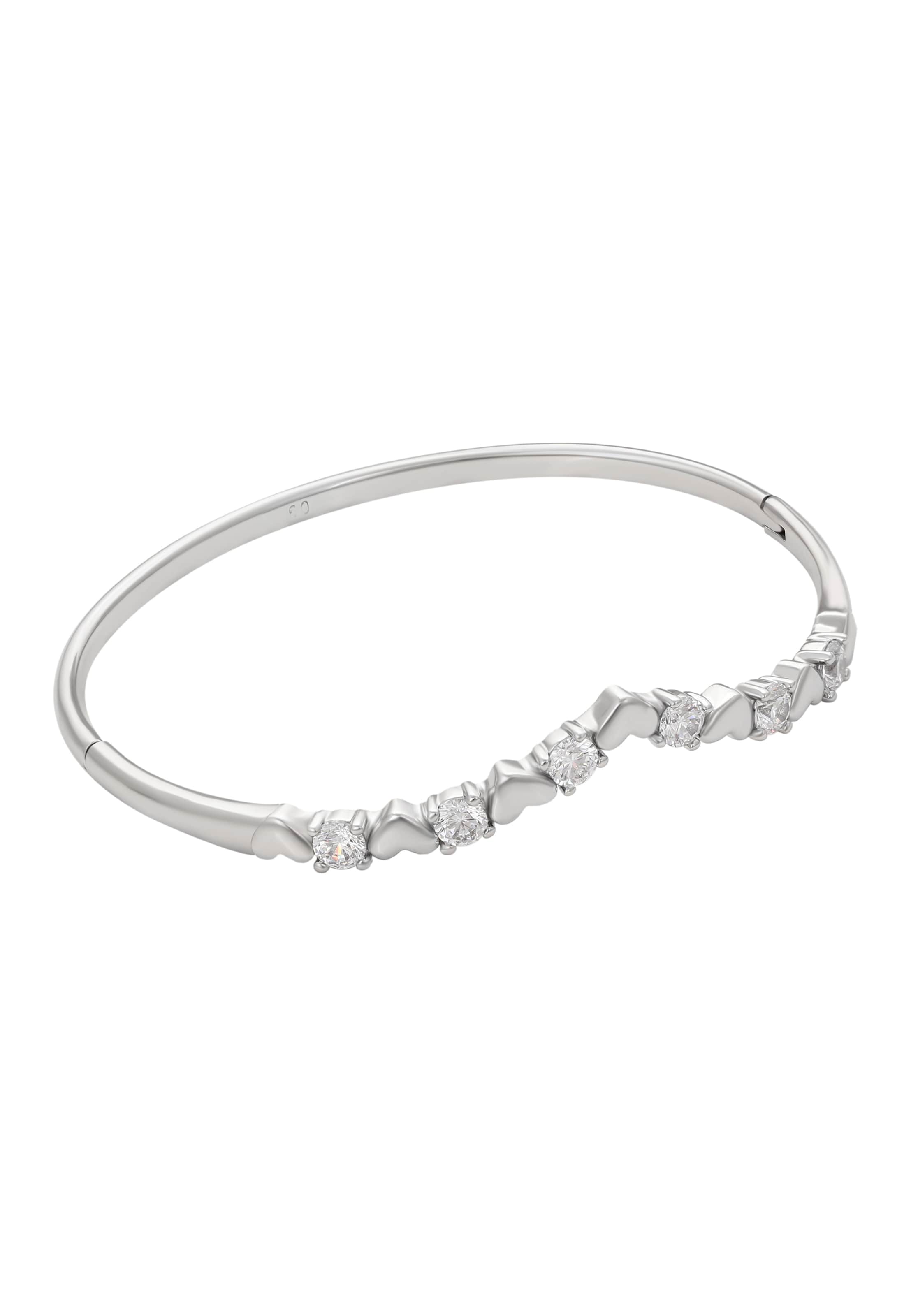 Brățară de la faina pe argintiu