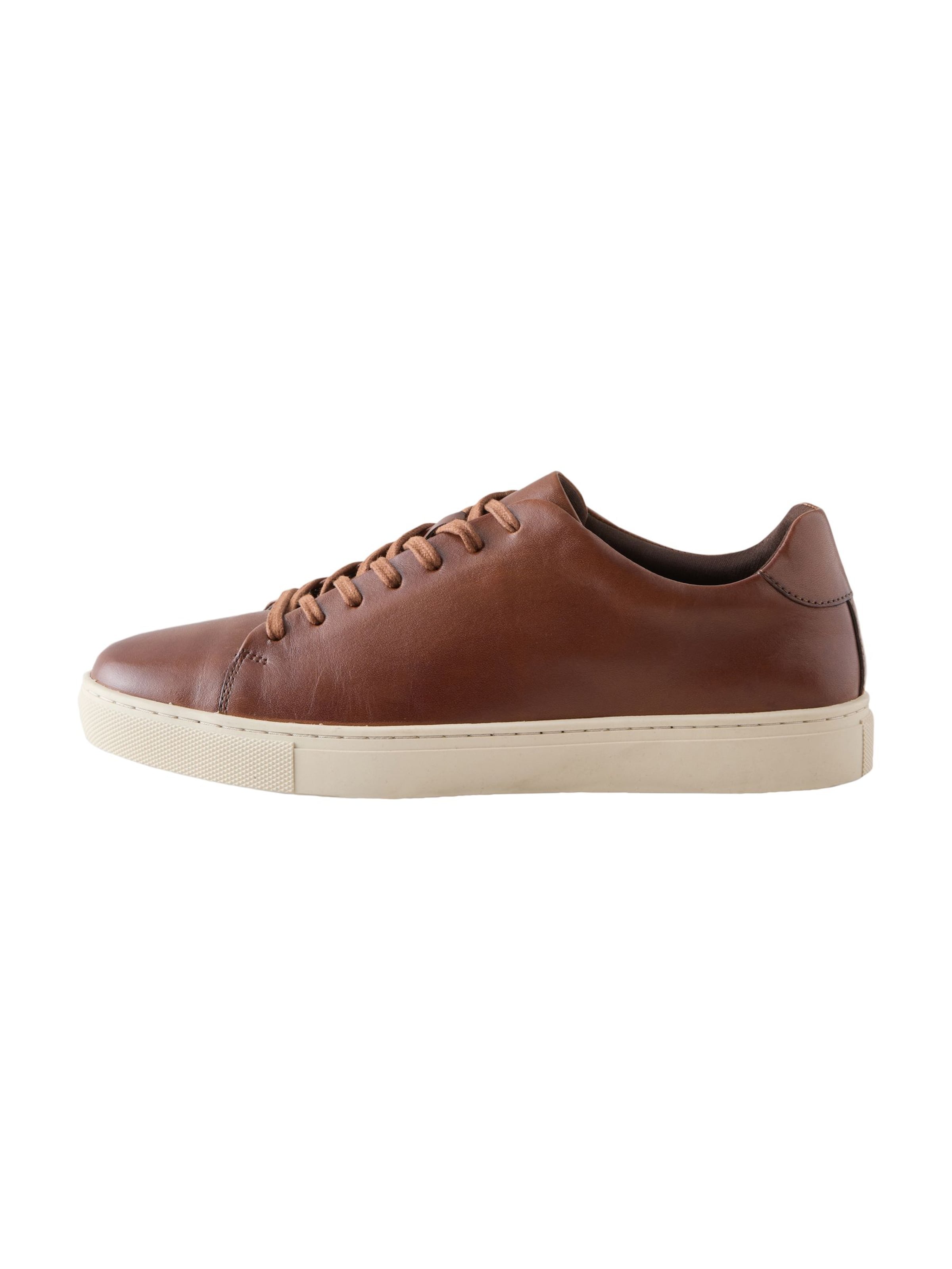 Baskets basses 'Smart Casual' Next en marron : devant