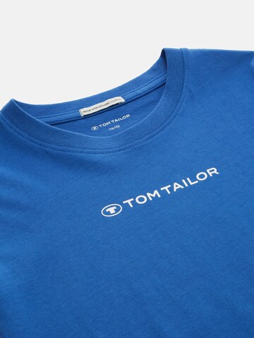 TOM TAILOR Tričko – modrá
