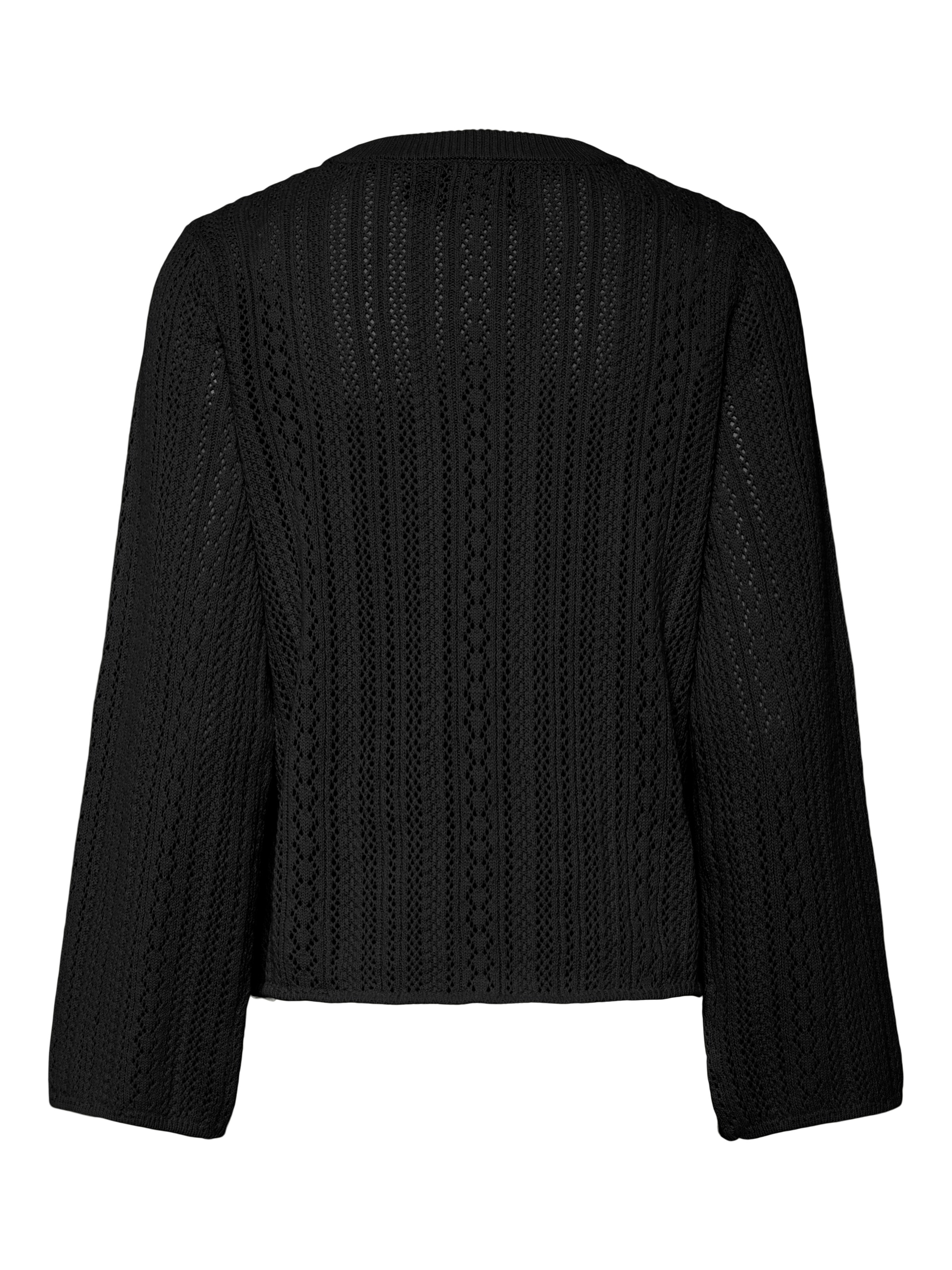 PIECES Sweater 'NUKA' in Black