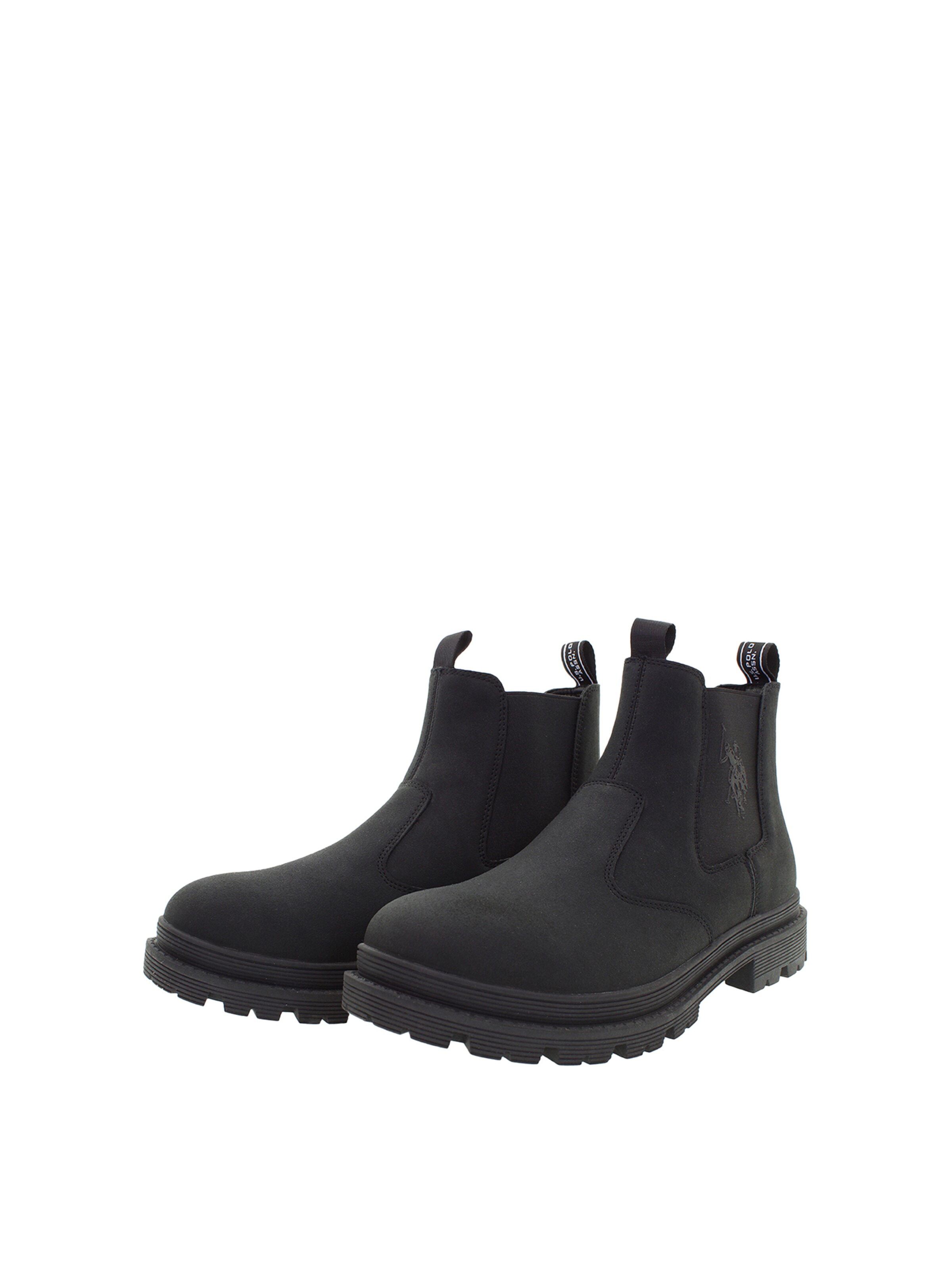 U.S. POLO ASSN. Chelsea boots in Zwart