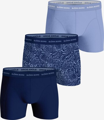 BJÖRN BORG Boxershorts in Blauw: voorkant