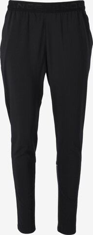 ENDURANCE Tapered Workout Pants 'Wind' in Black: front