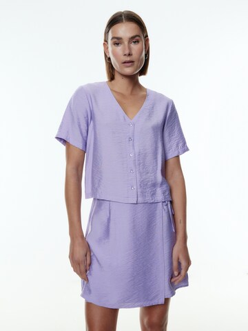 EDITED - Blusa 'Naya' em roxo: frente