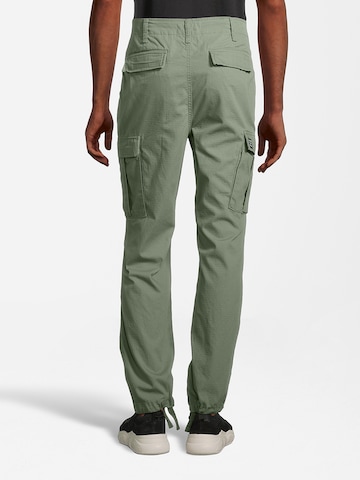 Regular Pantalon cargo AÉROPOSTALE en vert