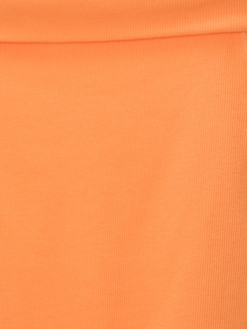 Pull&Bear Top w kolorze pomarańczowy