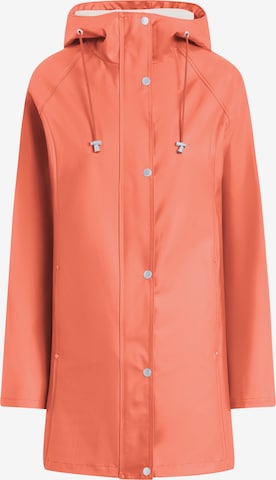 Manteau fonctionnel 'RAIN87' ILSE JACOBSEN en orange : devant