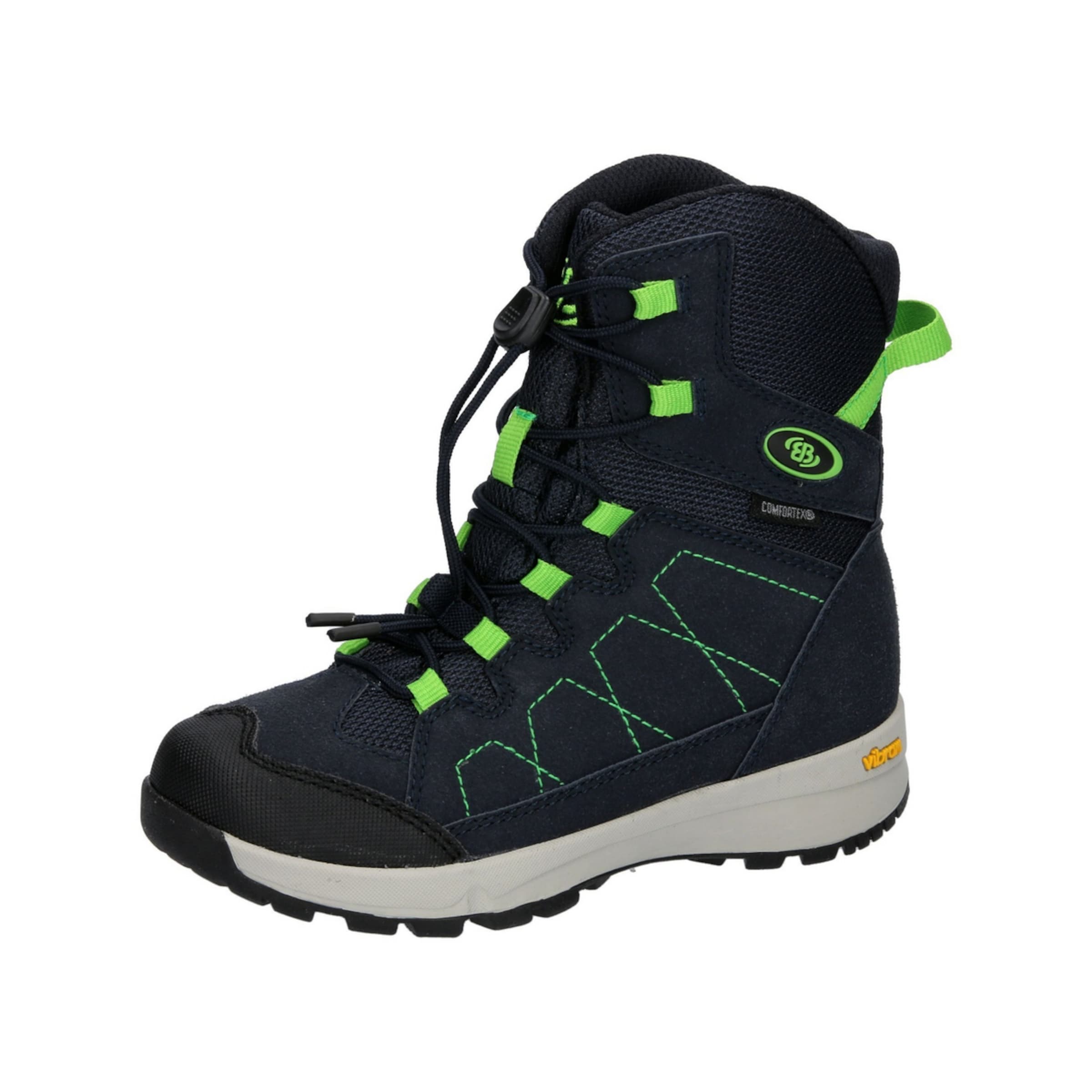 Brütting Boots in Black: front