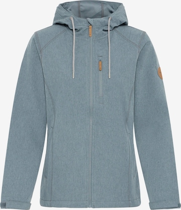 North Bend Outdoor jacket ' NBThory' in Blue: front