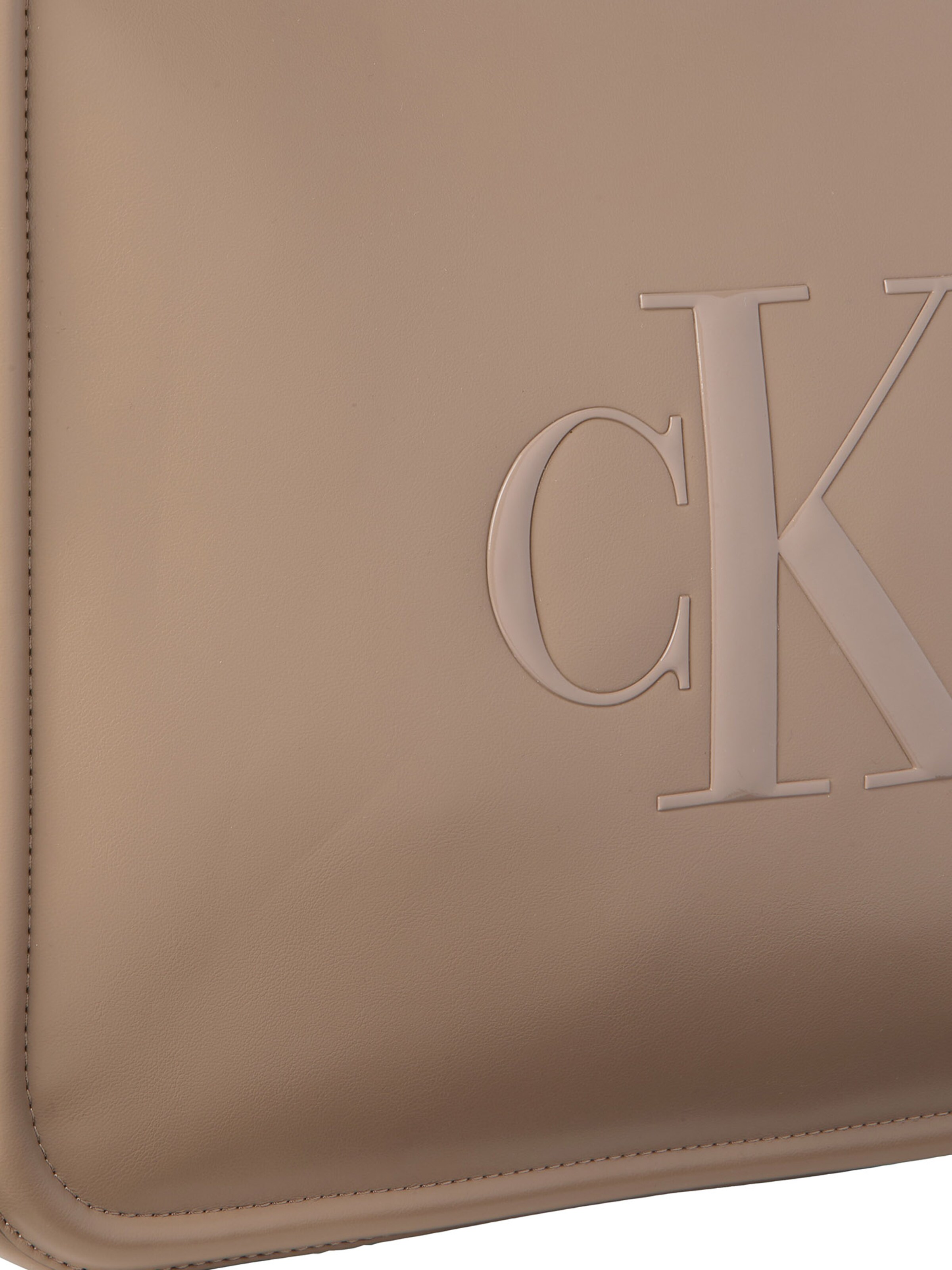 Calvin Klein "Чанта тип ""Shopper""" в сиво