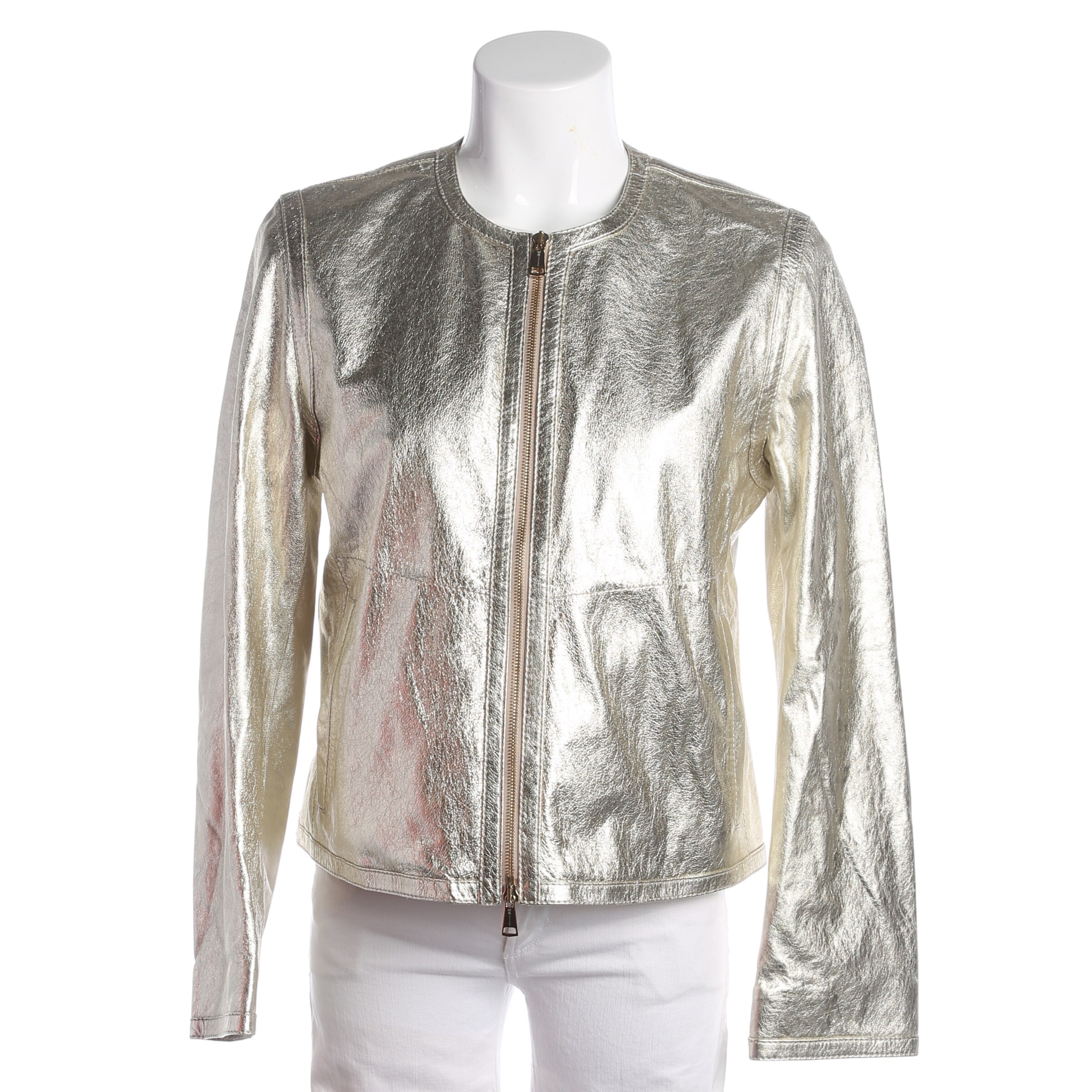 Manzoni 24 Jacket & Coat in S in Silver: front