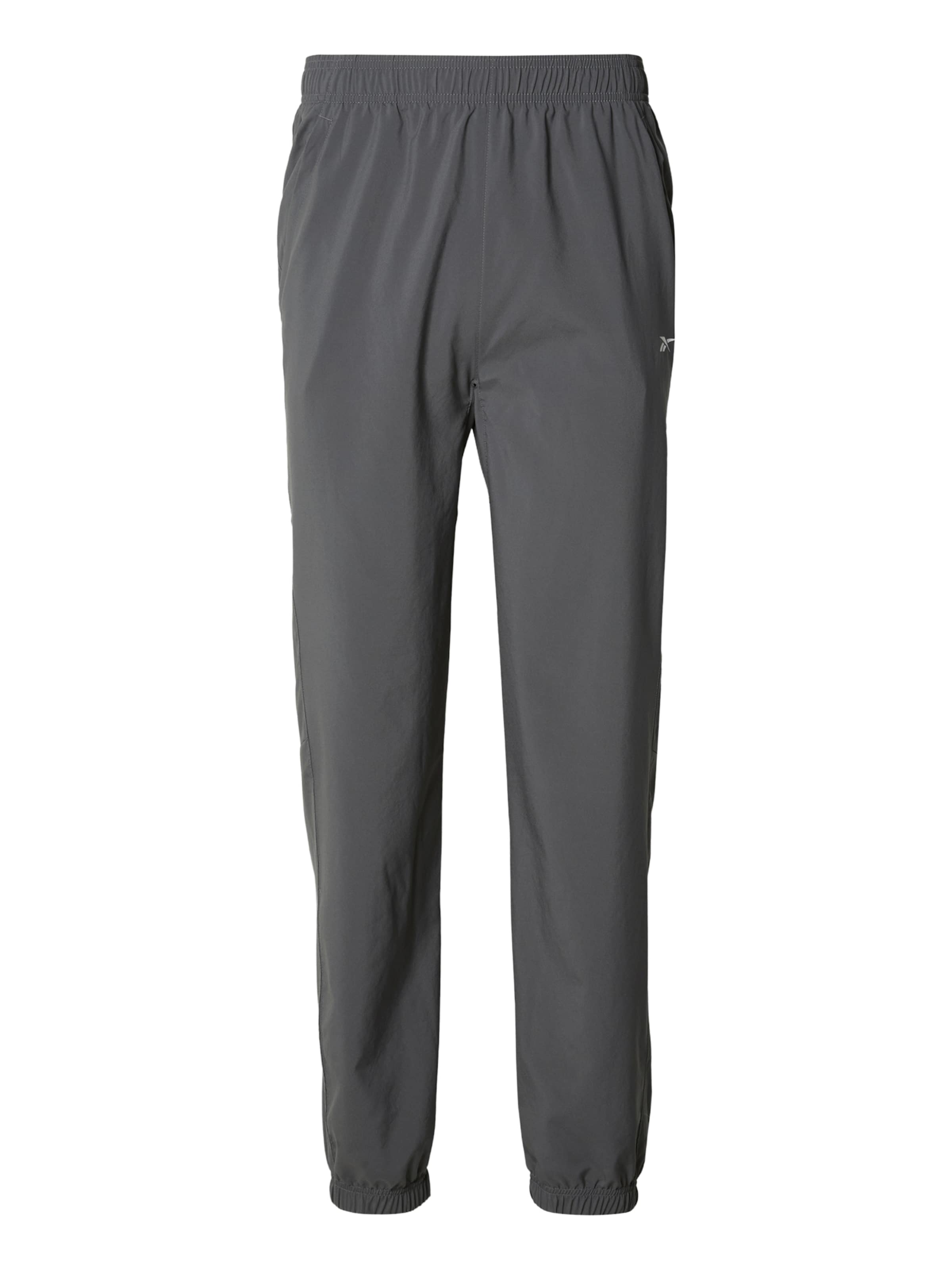 Regular Pantalon de sport Reebok en gris : devant