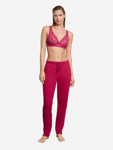 Pantalon de pyjama 'Sleep & Lounge' Hanro en rose