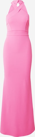 WAL G. Вечерна рокля 'INDY' в розово: отпред