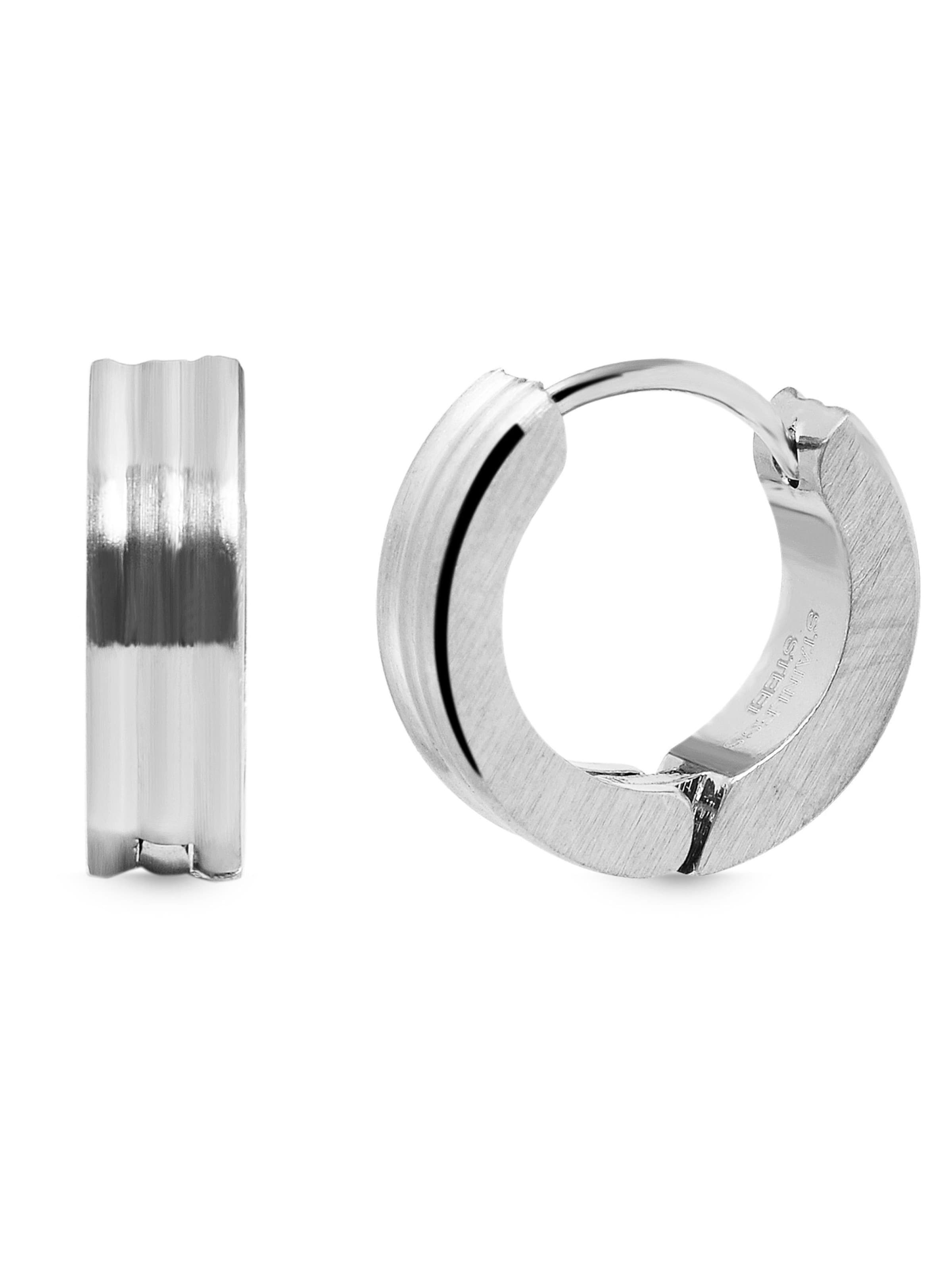 Akzent Earrings 'Milo, langlebig' in Silver: front