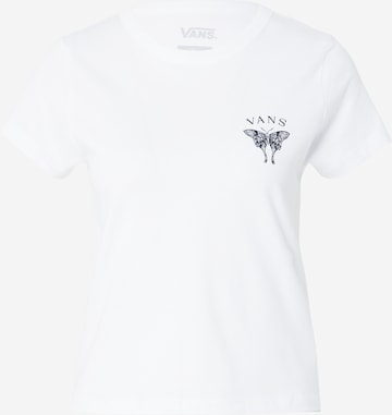 VANS Тениска 'CATCHERS CLUB MINI' в бяло: отпред