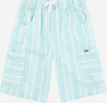 UNITED COLORS OF BENETTON Regular Shorts in Blau: predná strana