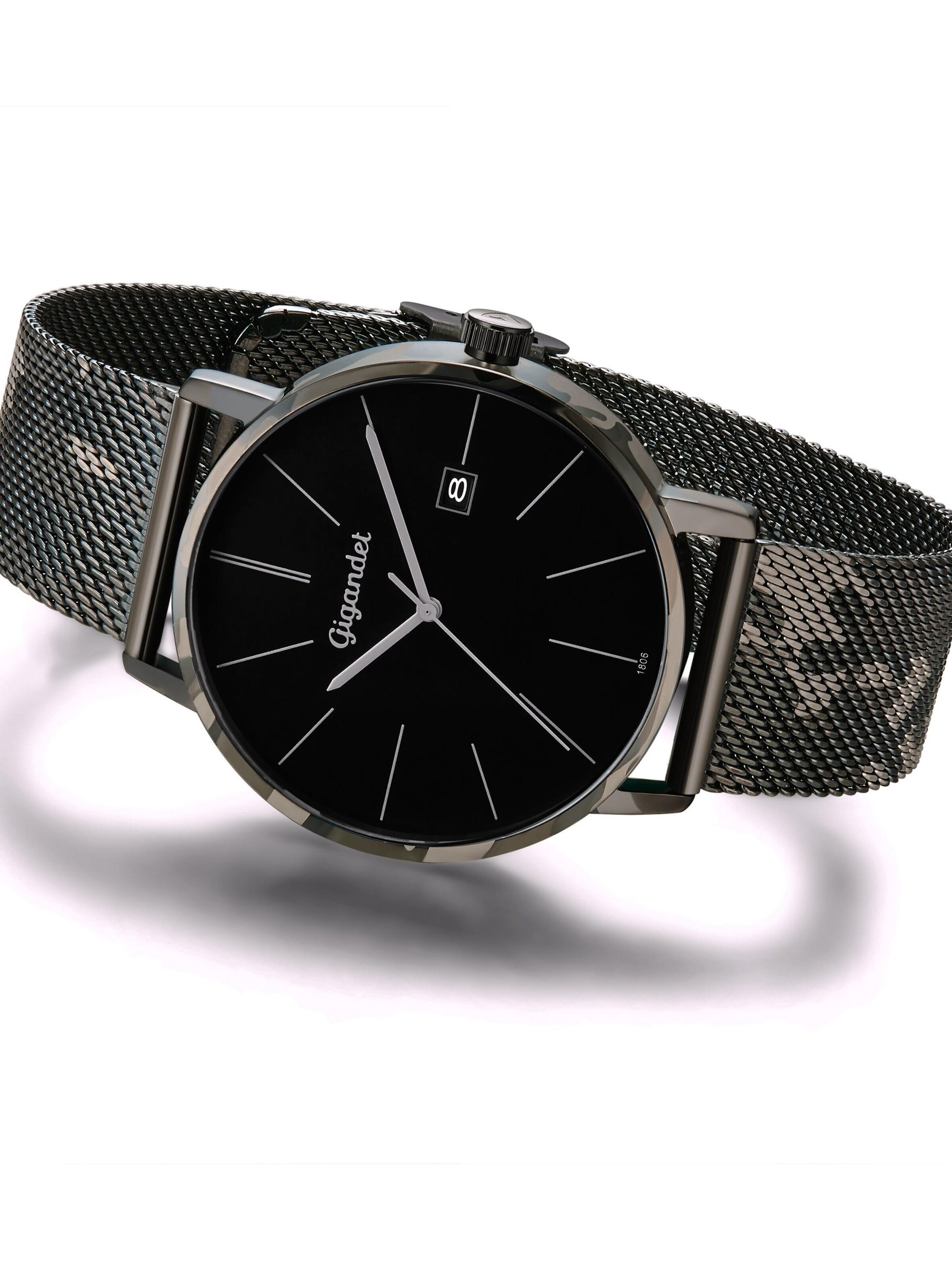 Gigandet Analog Watch 'MINIMALISM' in Black