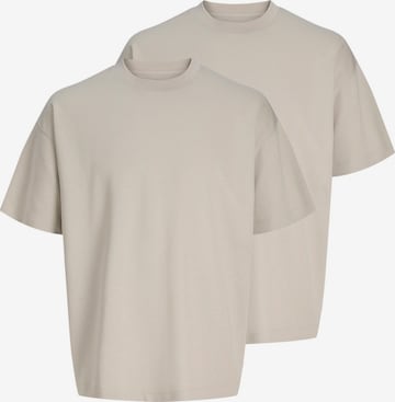 JACK & JONES Shirt 'Barron Tee' in Beige: Vorderseite