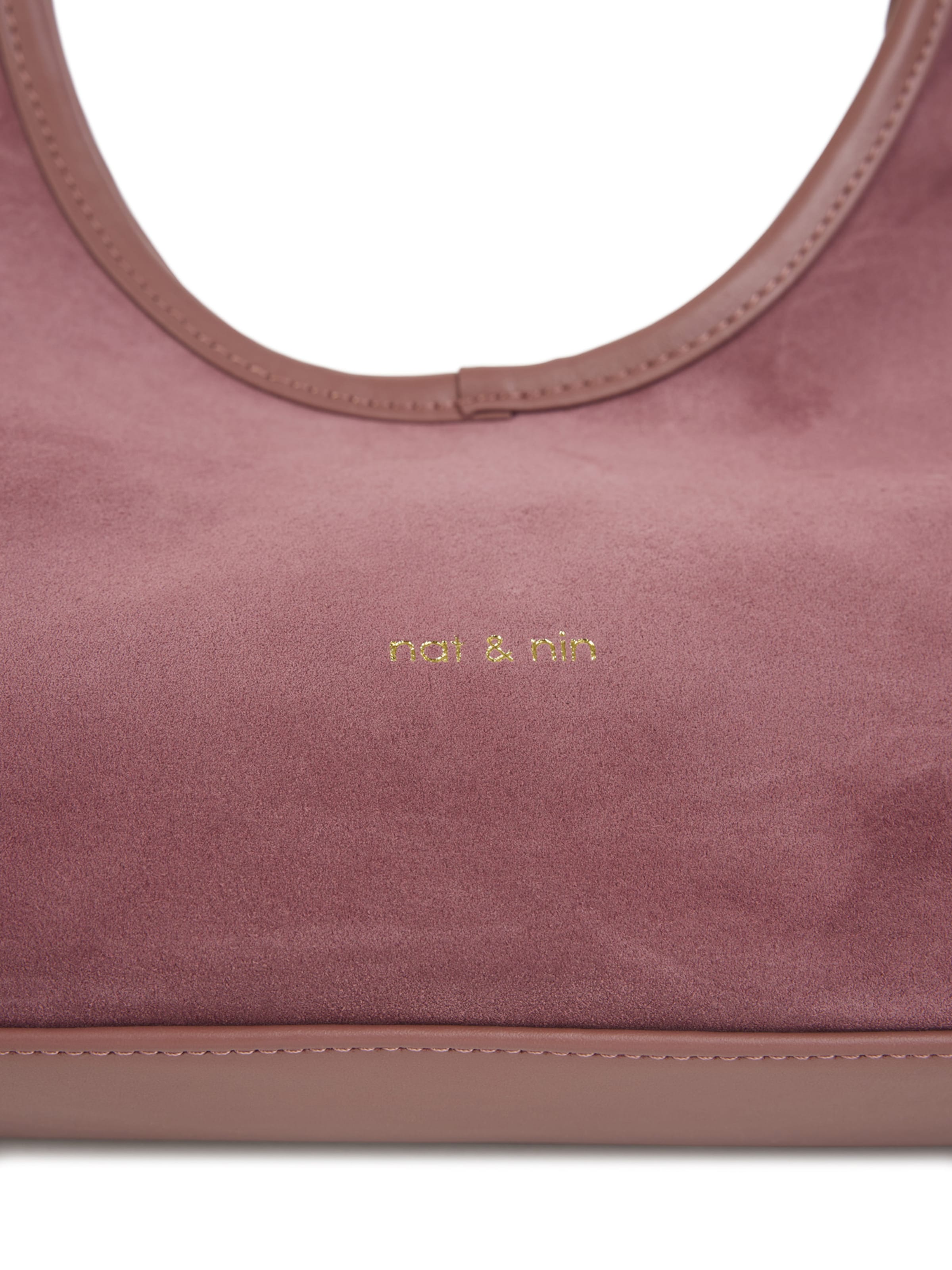 Nat&Nin Olkalaukku 'Milo' värissä vaaleanpunainen