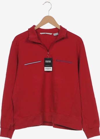TOMMY HILFIGER Sweatshirt & Zip-Up Hoodie in XL in Red: front