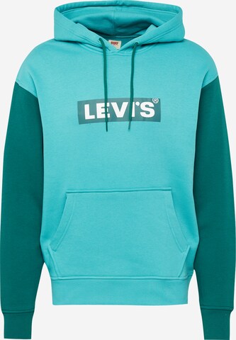 LEVI'S Sweatshirt in Groen: voorkant