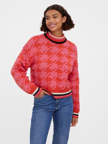 VERO MODA Sweater 'Alecia' in Red: front