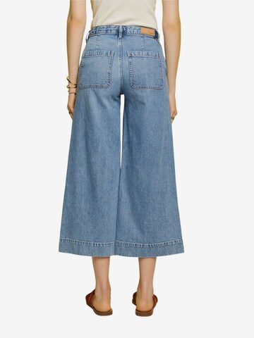 ESPRIT Wide Leg Jeans in Blau