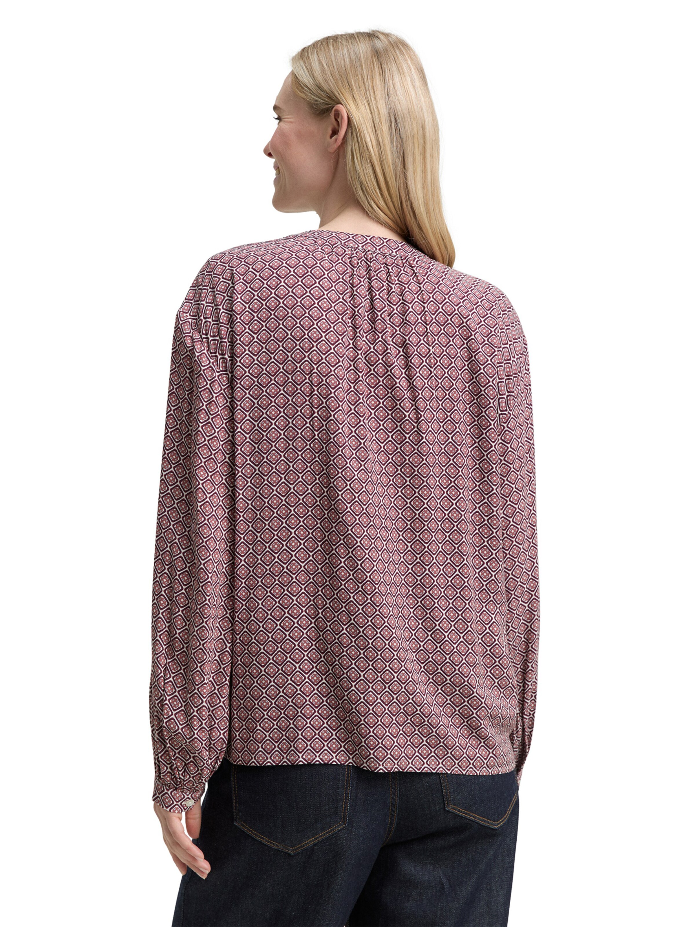 TOM TAILOR Bluse i rød