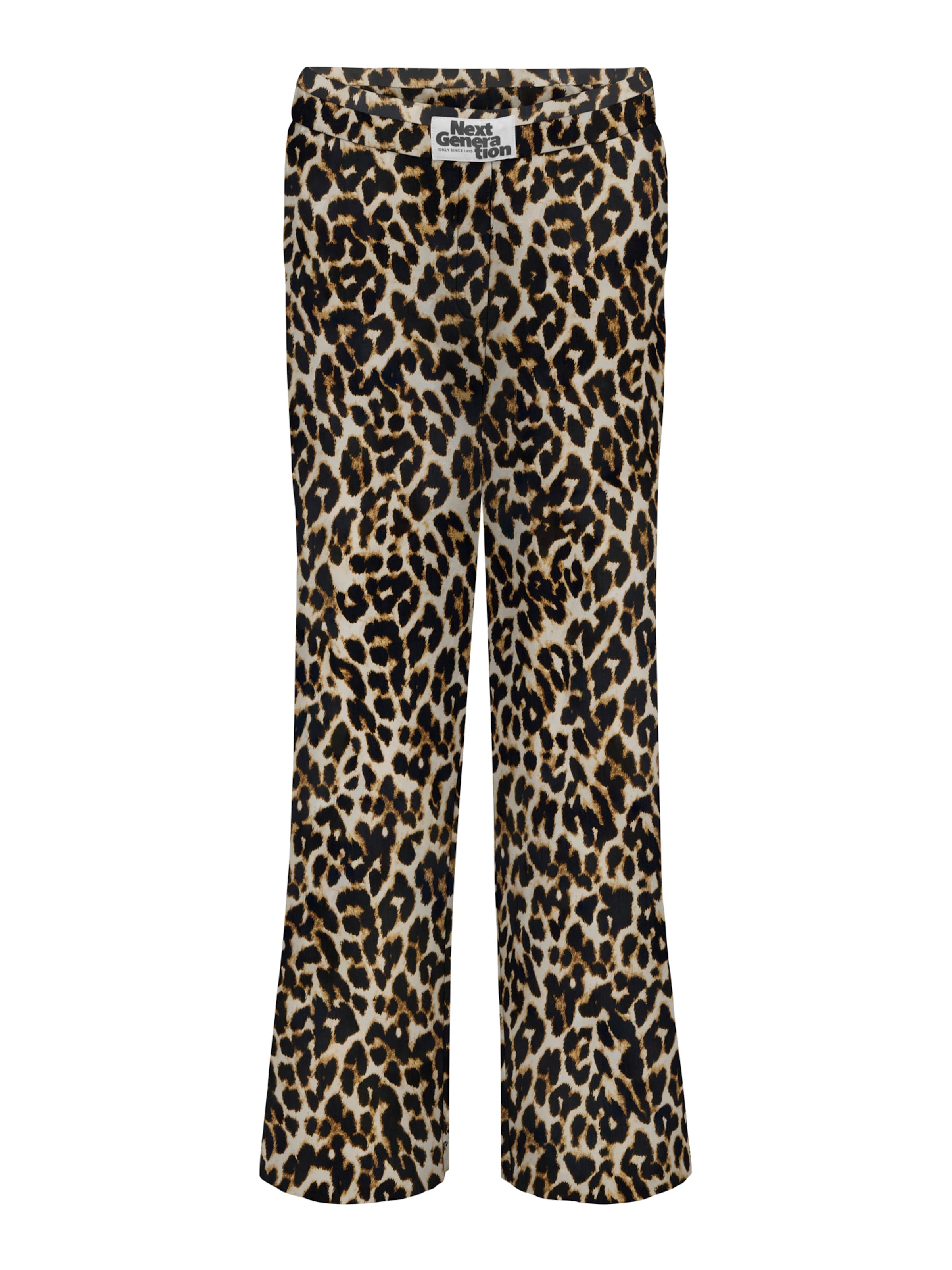 ONLY GIRLS Voľný strih Nohavice - Čierna: predná strana