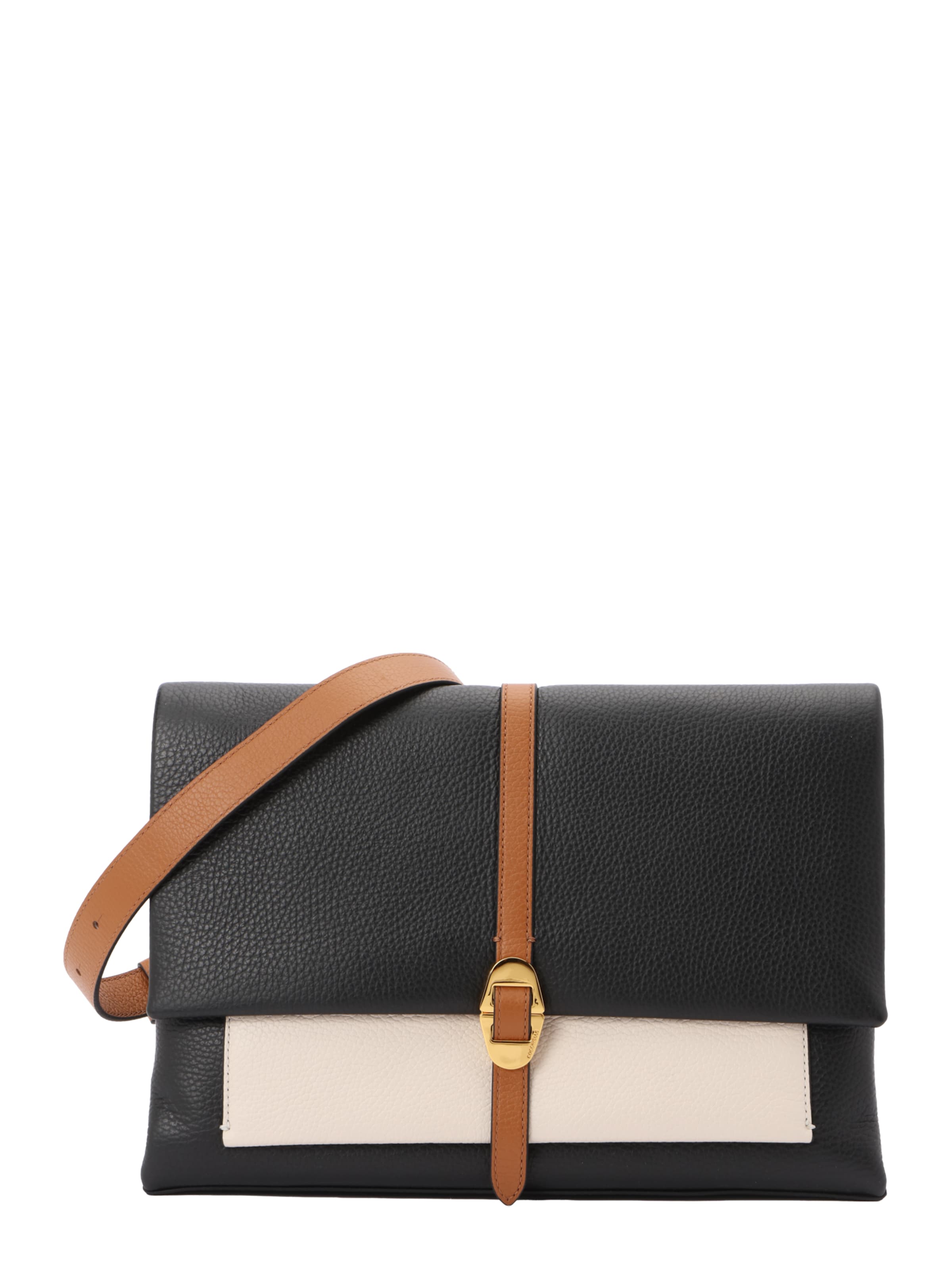 Sac bandoulière 'DORIAN' Coccinelle en noir : devant