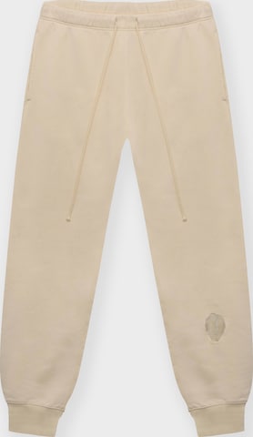 BARRYAN Bukser 'Embroidered shell sweatpants' i beige: forside