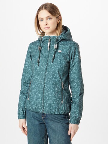 Ragwear Between-Season Jacket 'DAROW' in Green: front