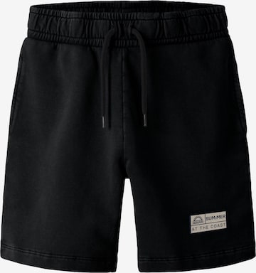 NAME IT Shorts 'Fandel' in Schwarz: Vorderseite