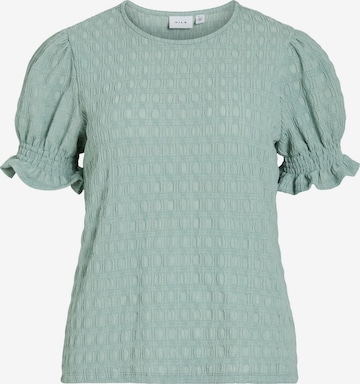 Chemisier 'VIDrete' VILA en bleu : devant