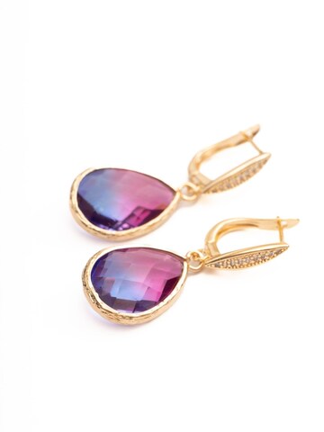 Secret Stones Earrings 'Pure Serenity' in Purple