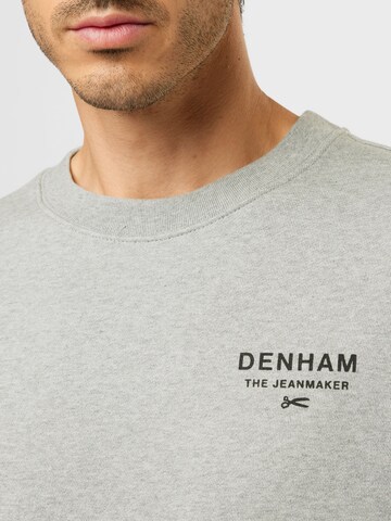 DENHAM Sweatshirt 'ADAM' in Grau