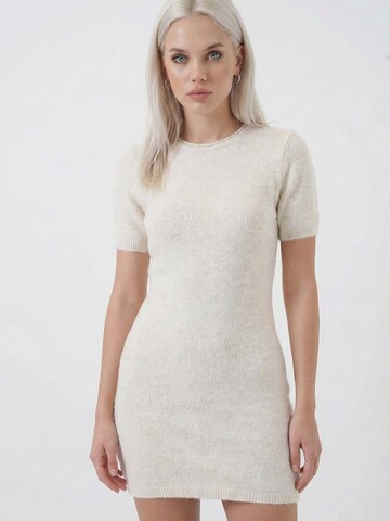 Bigdart Strickkleid 'Strickkleider'‌‌ in Beige: Vorderseite