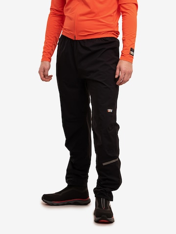 Regular Pantalon outdoor 'Maivala' Rukka en noir : devant