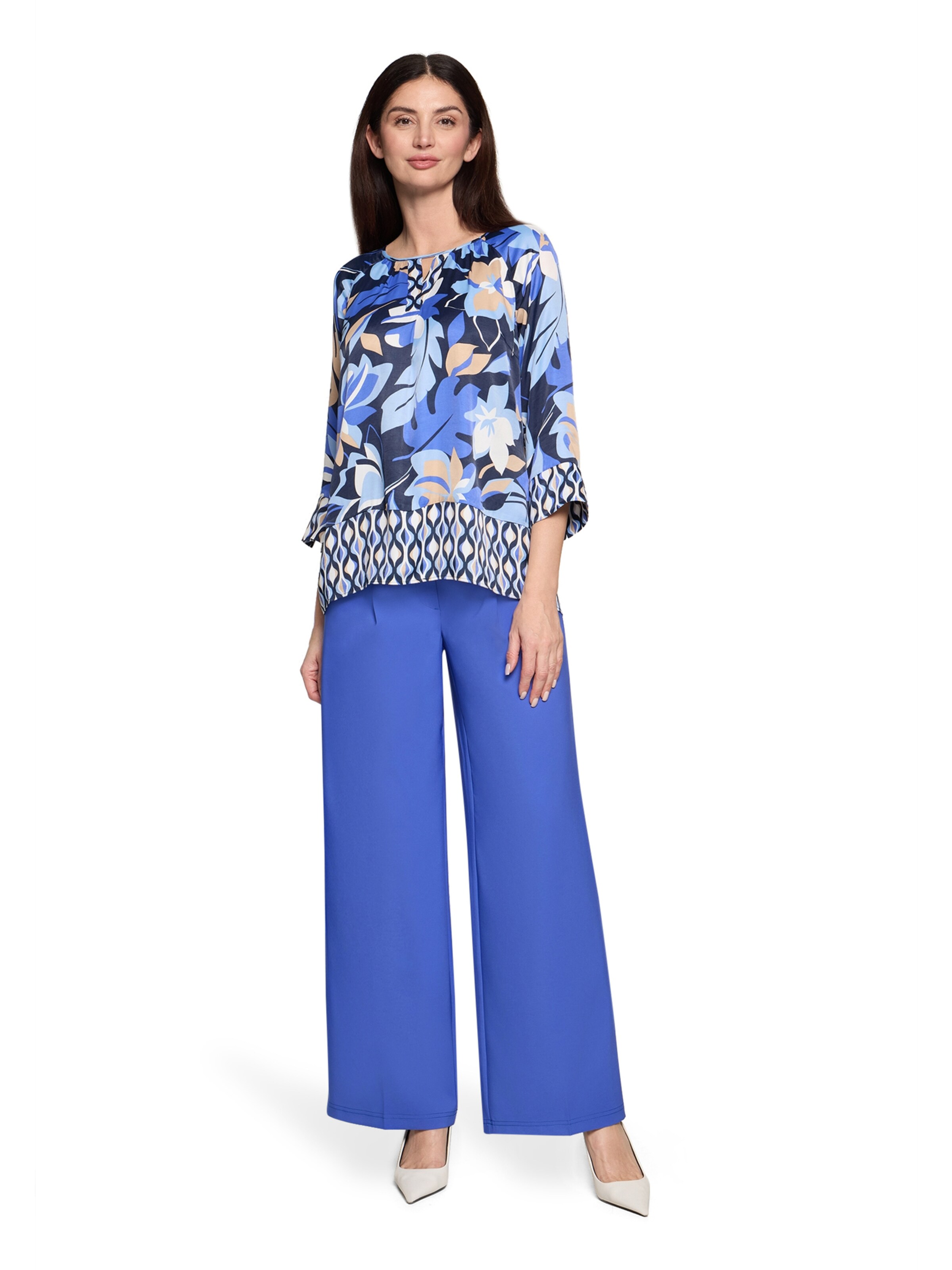 Chemisier Betty Barclay en bleu